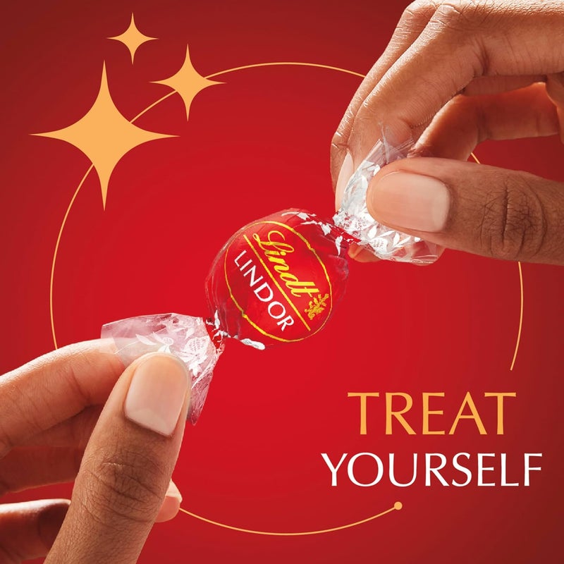 Lindt LINDOR Milk Chocolate Truffles, 50.8 oz (1400 g), 120 Count - Image 4